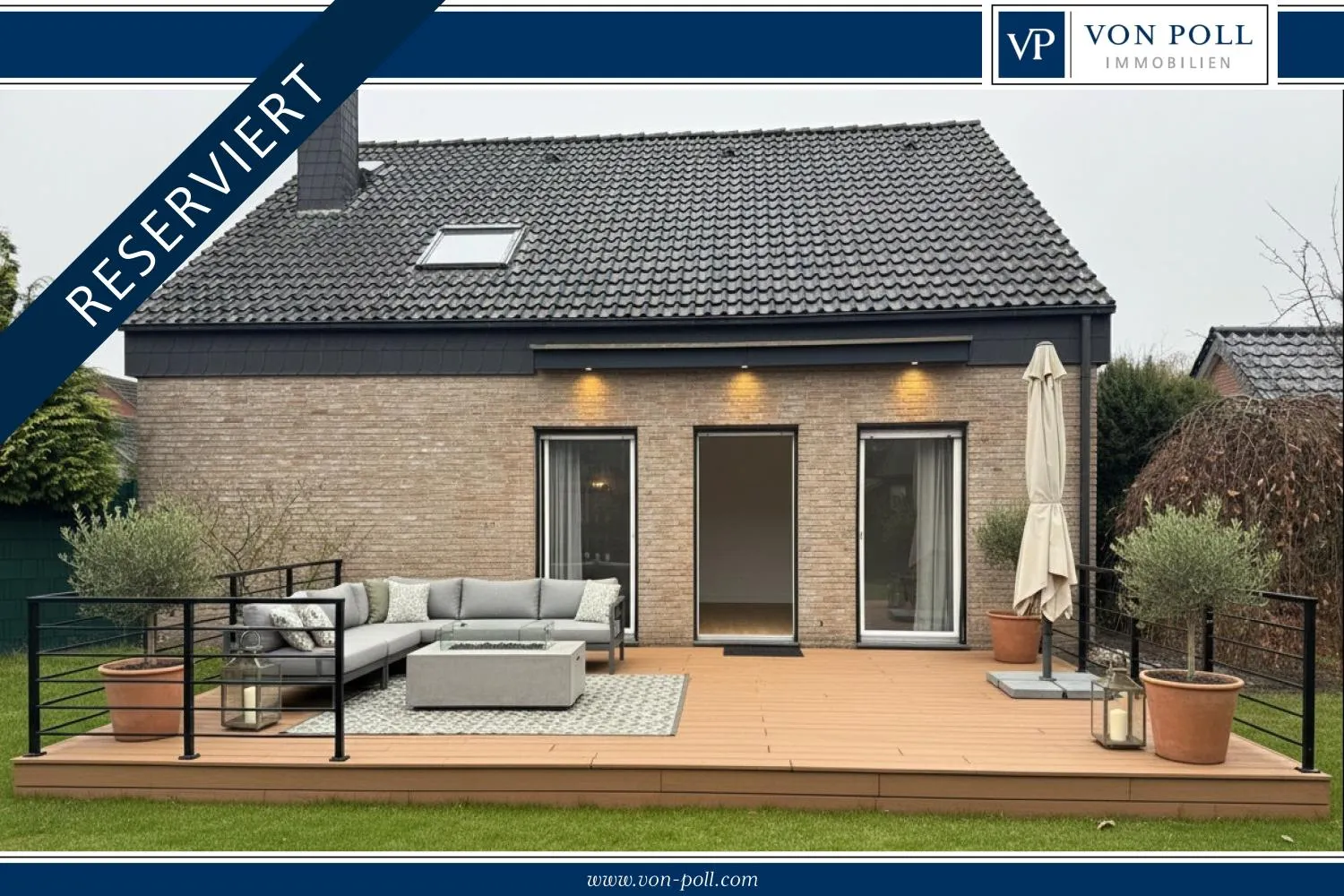 Gartenansicht Visualisierung