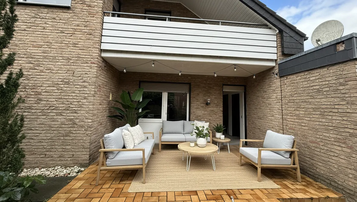 Terrasse Visualisierung