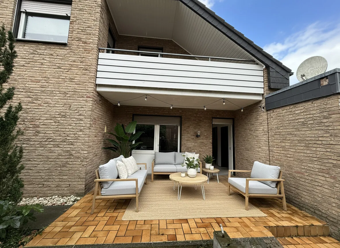 Terrasse Visualisierung