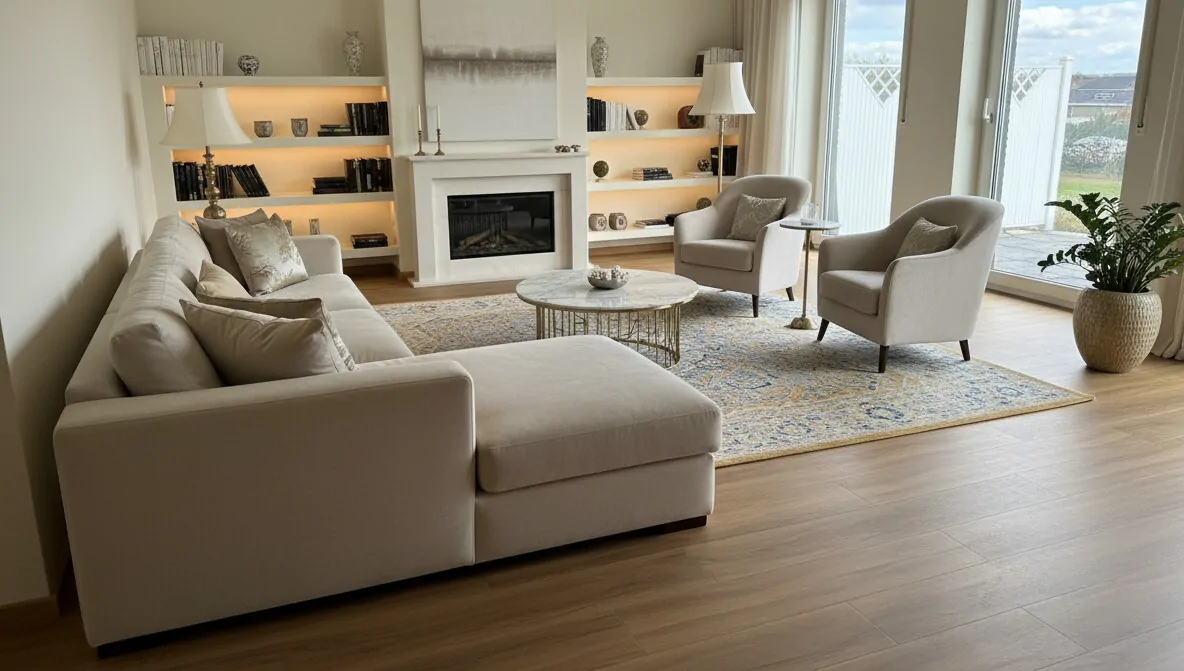 Wohnzimmer Visualisierung