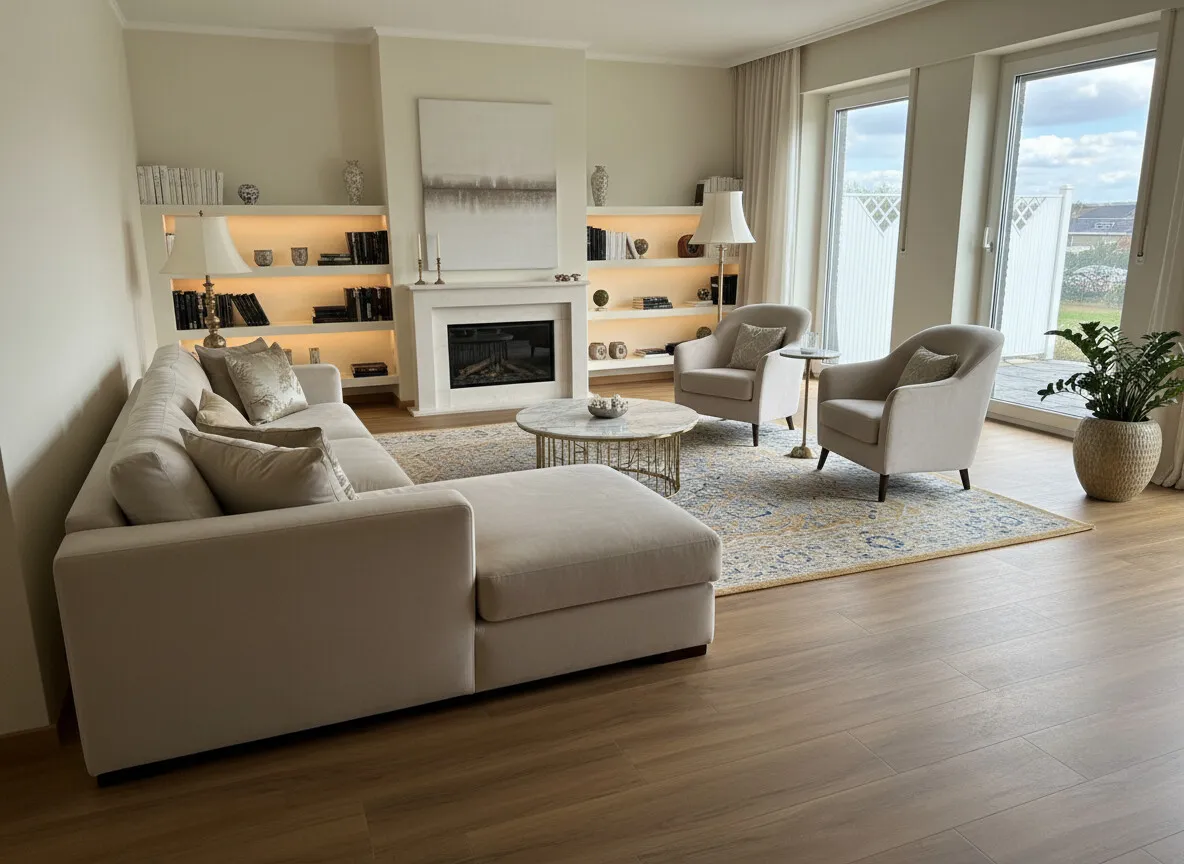 Wohnzimmer Visualisierung