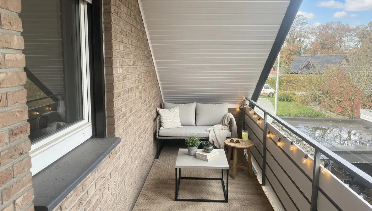 Balkon Visualisierung