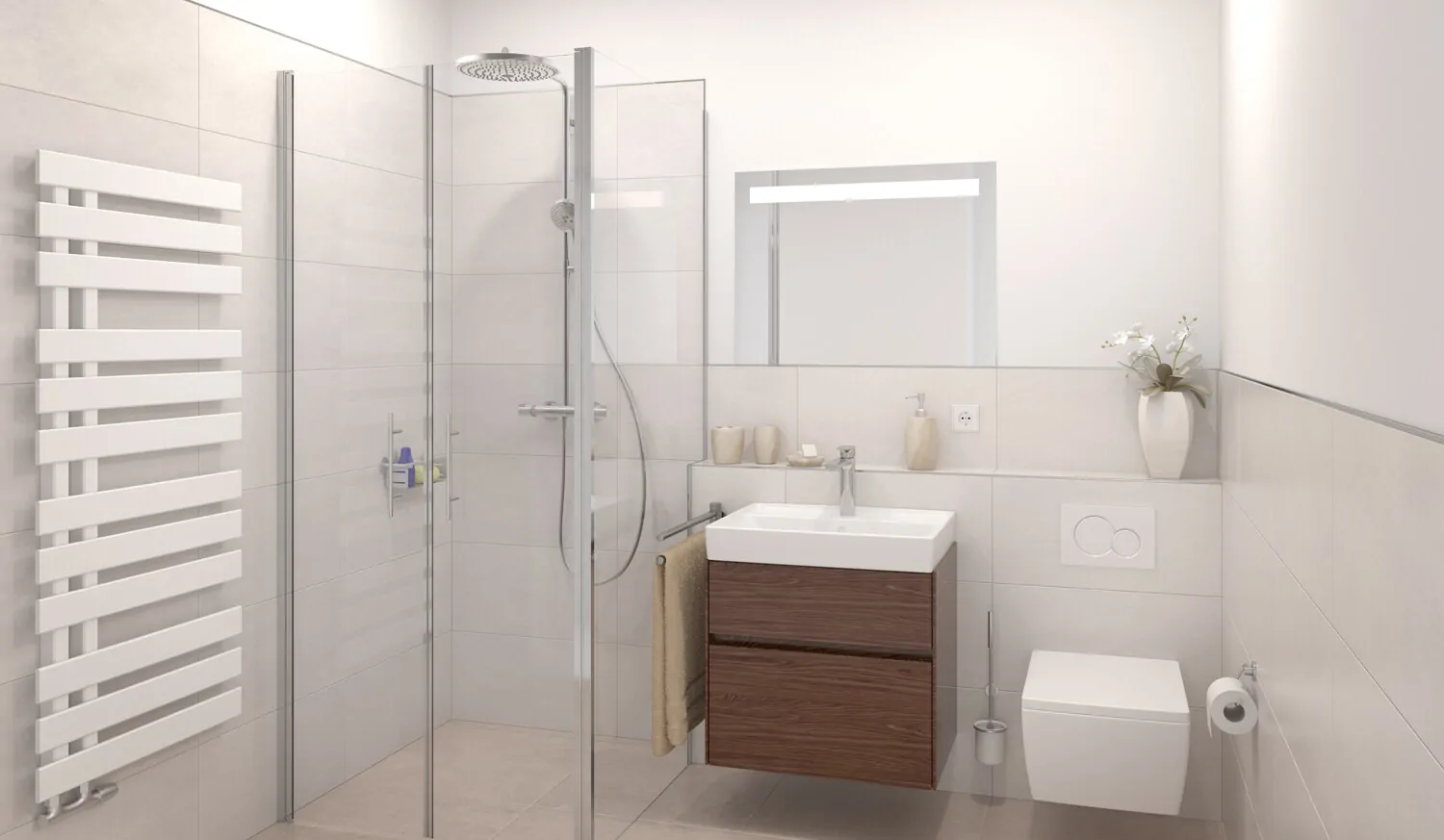 Visualisierung Badezimmer