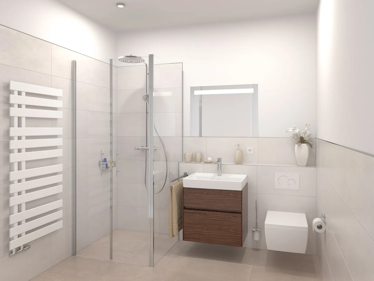 Visualisierung Badezimmer