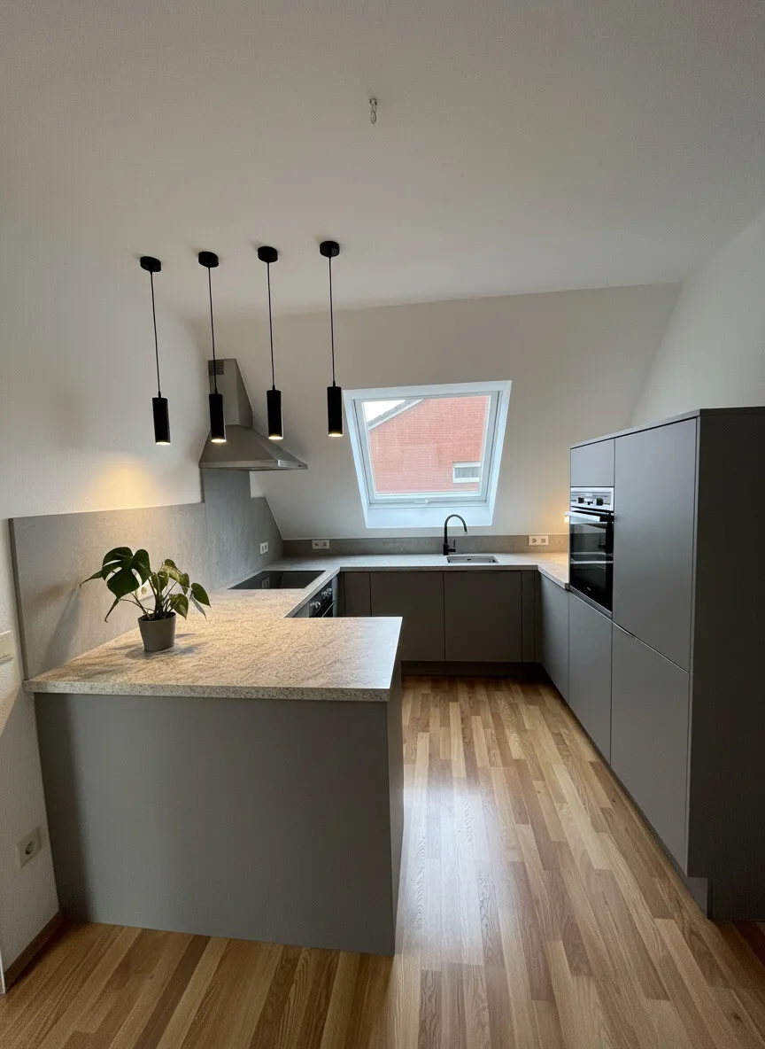 Küche 1. OG visualisiert