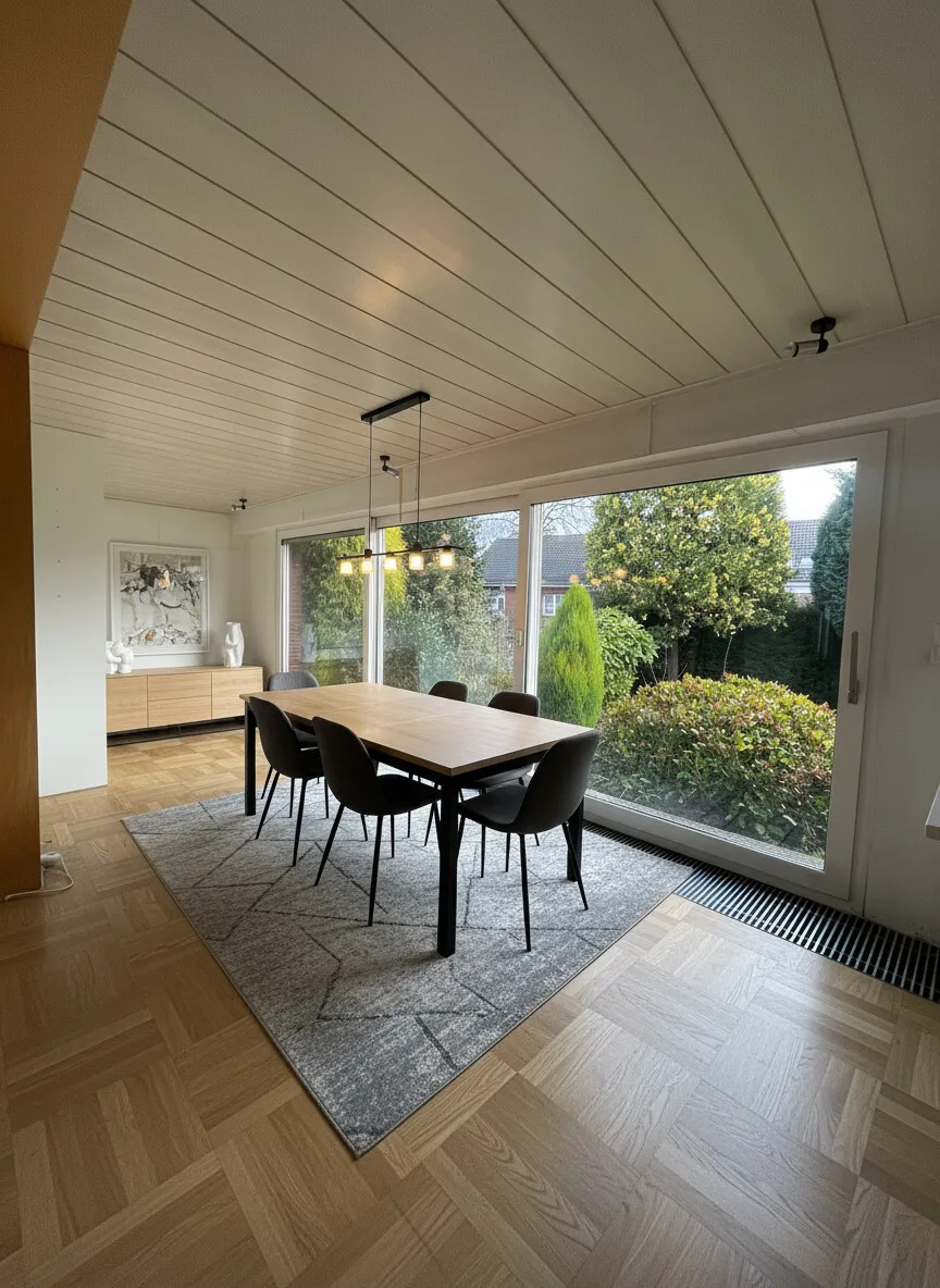 Esszimmer visualisiert