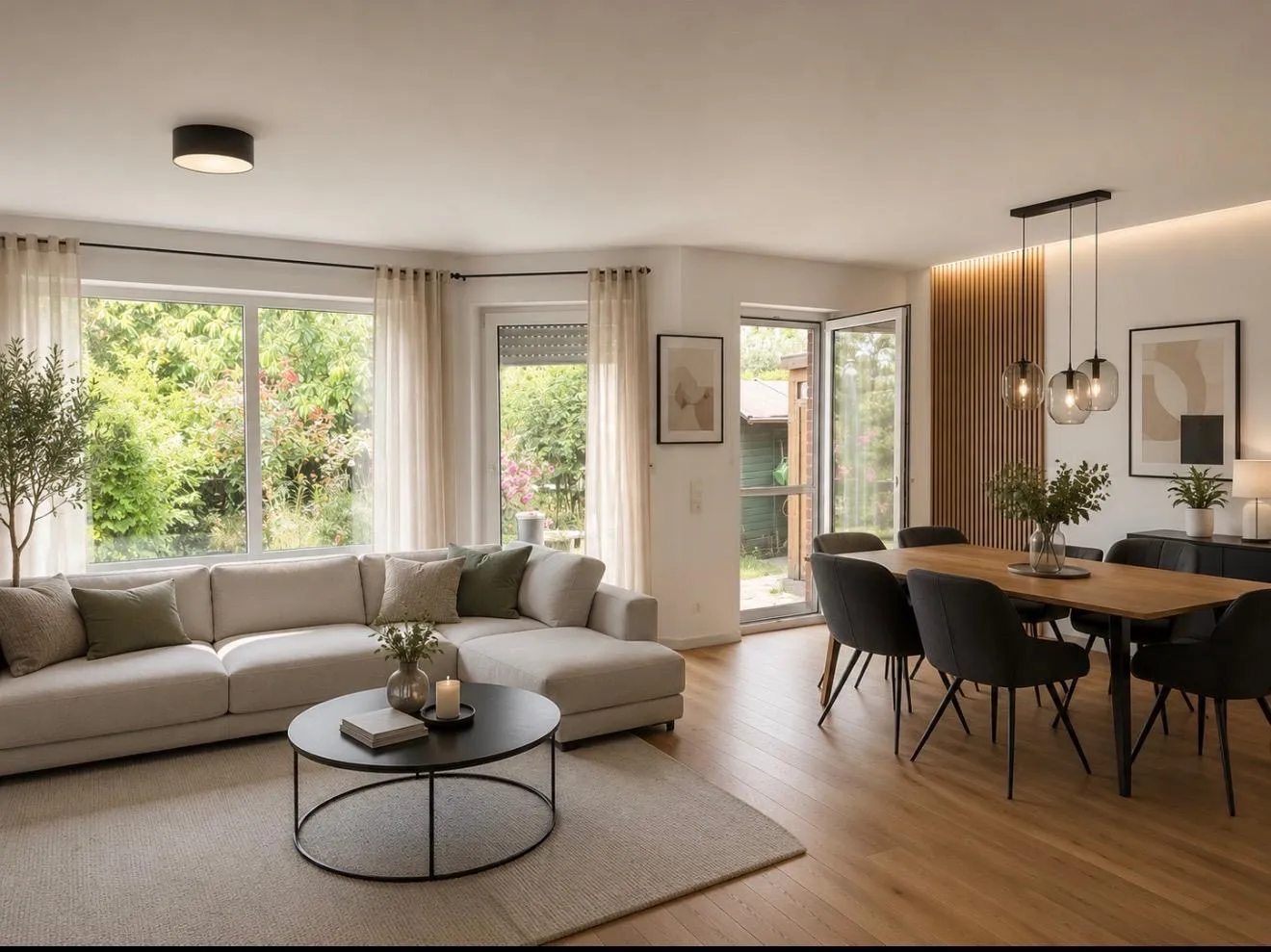 Wohnzimmer Visualisiert