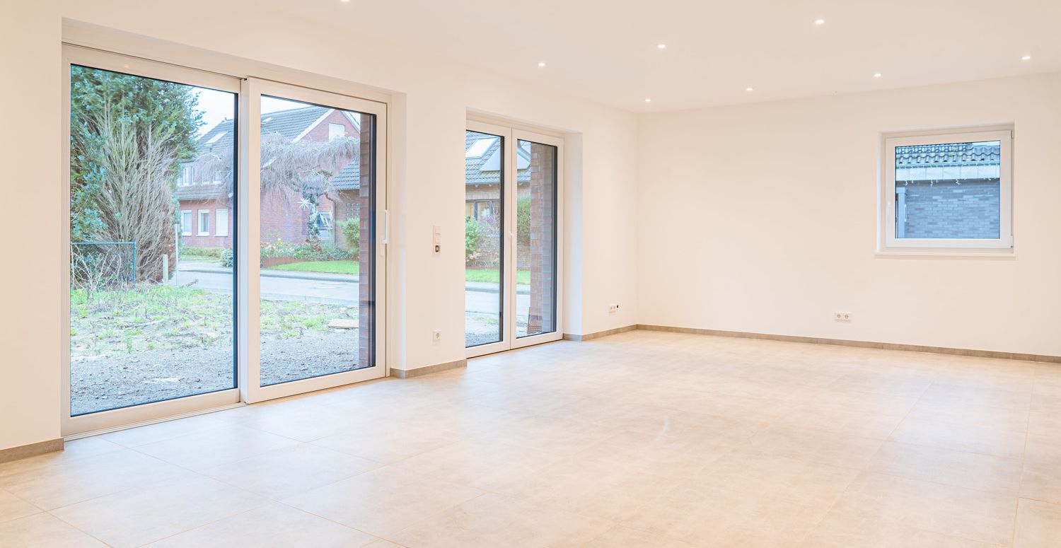 EG Wohnzimmer mit Blick in den Garten