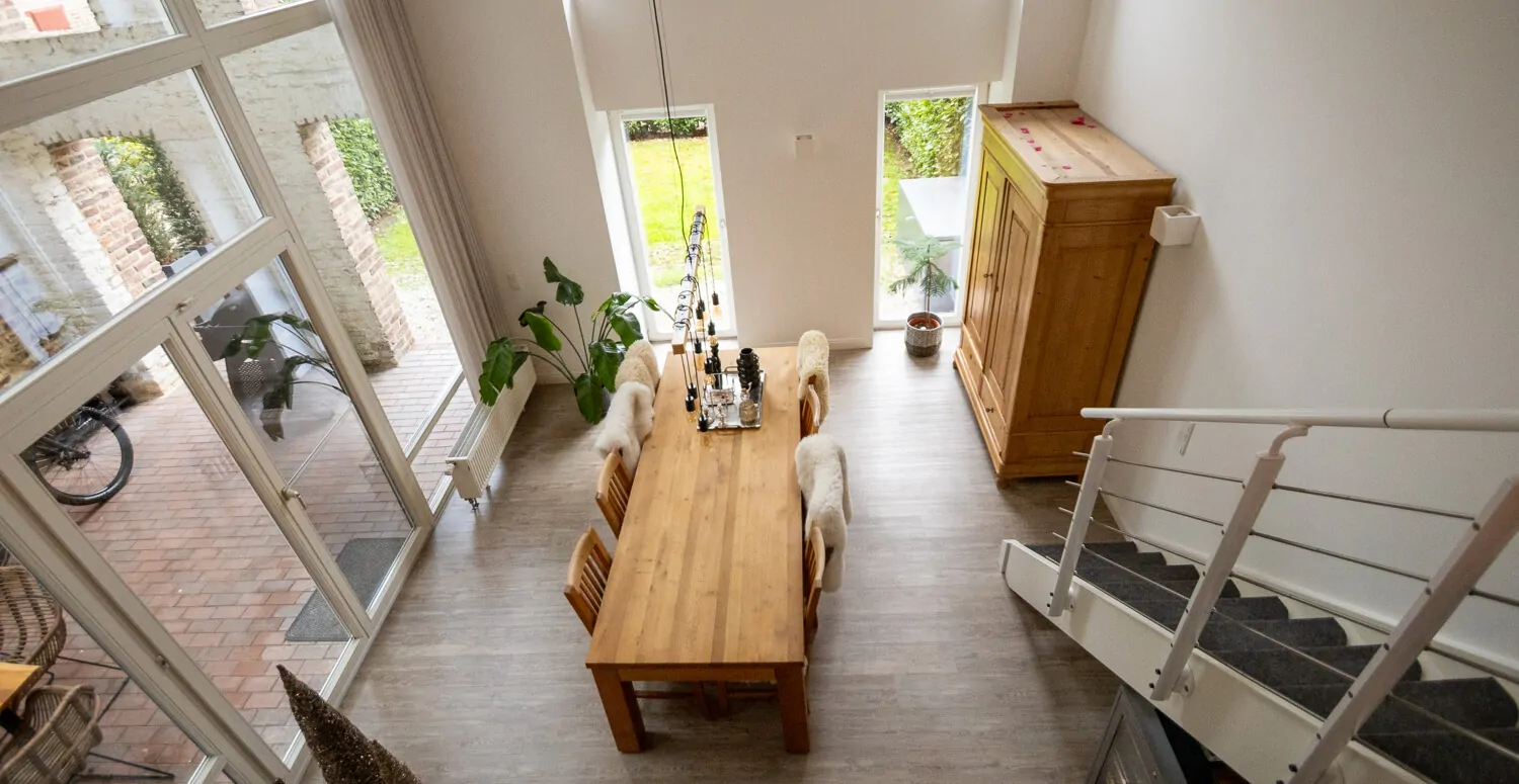 Blick von der Galerie