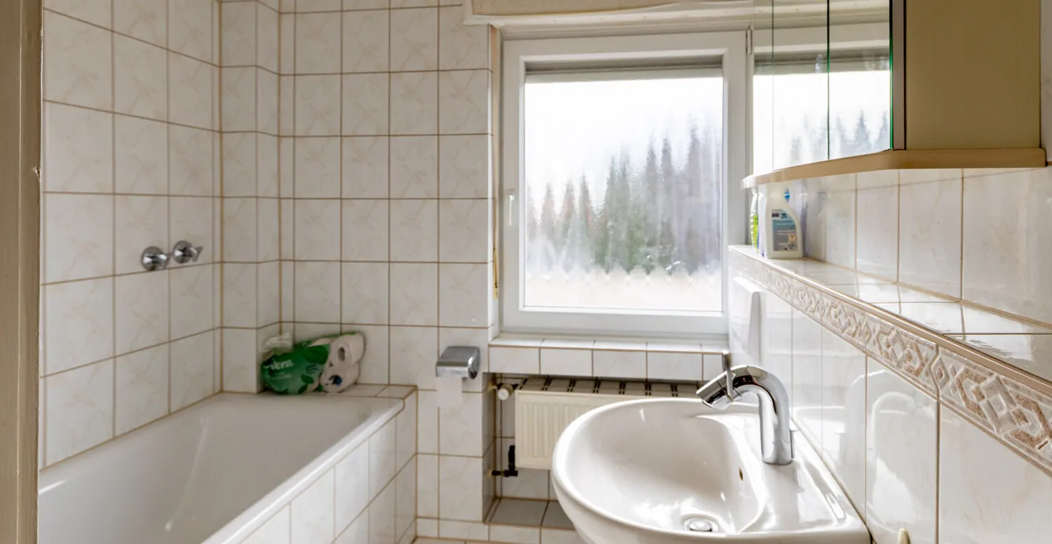 Wannenbad Obergeschoss