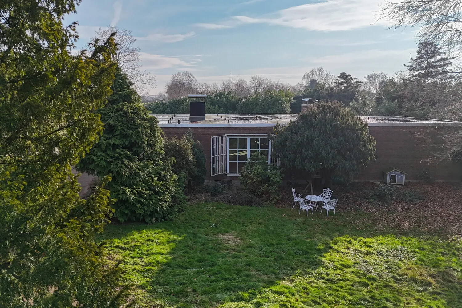 Luftaufnahme Vorderansicht