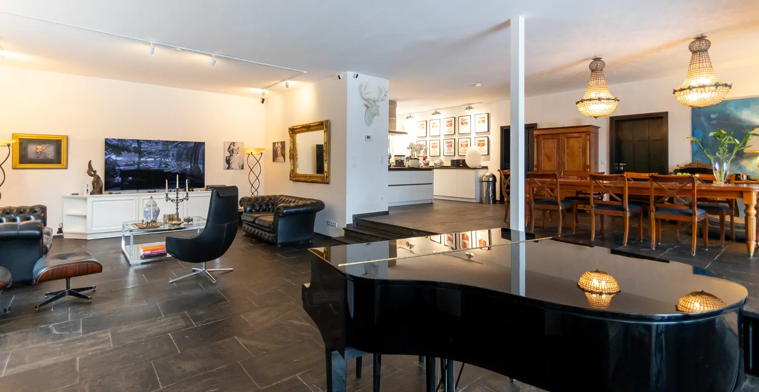 Blick Richtung Wohnbereich