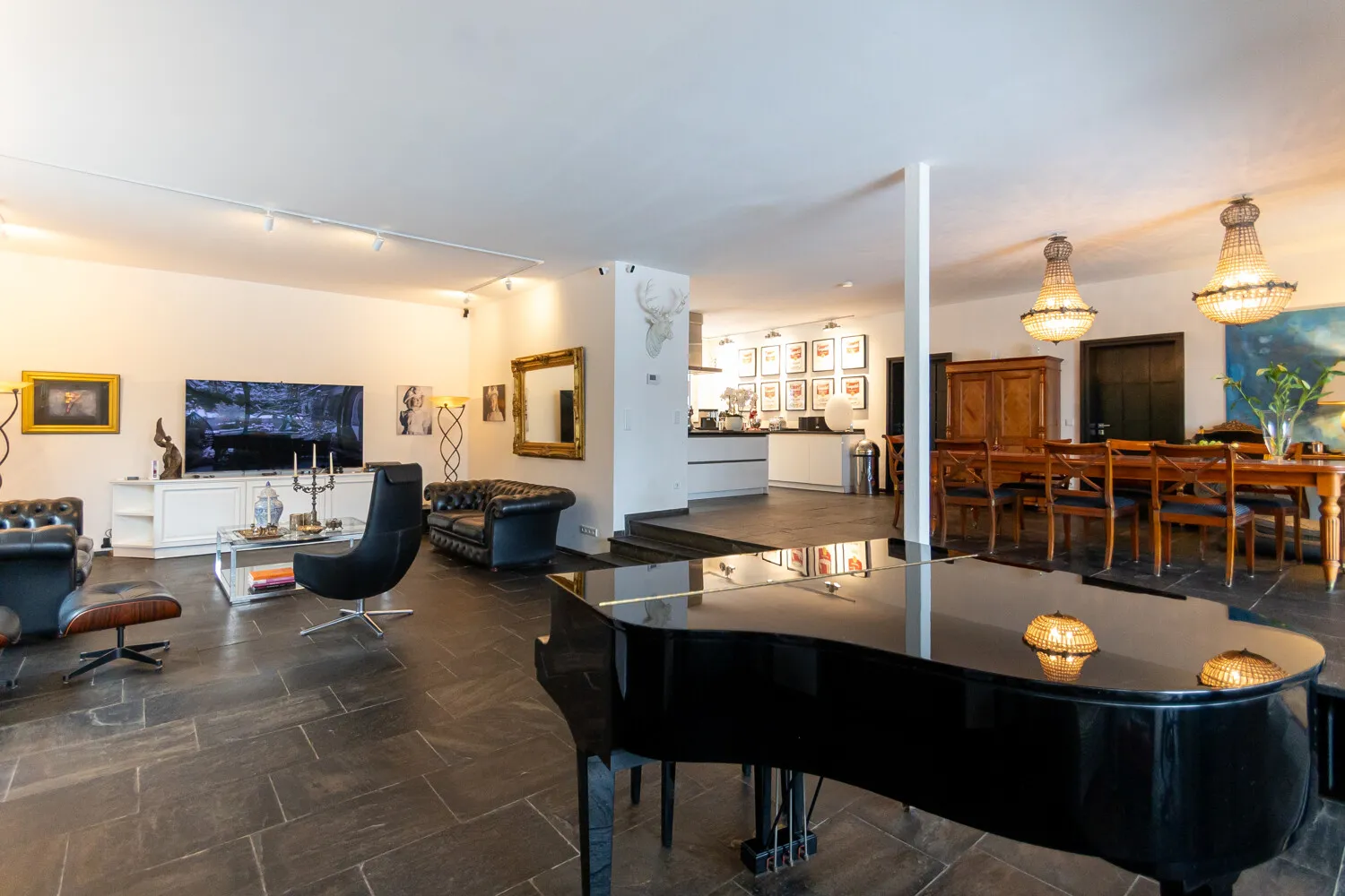 Blick Richtung Wohnbereich