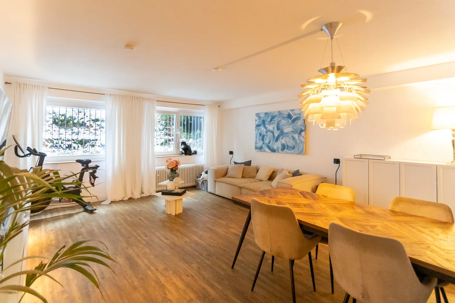 Wohnraum Appartment Souterain