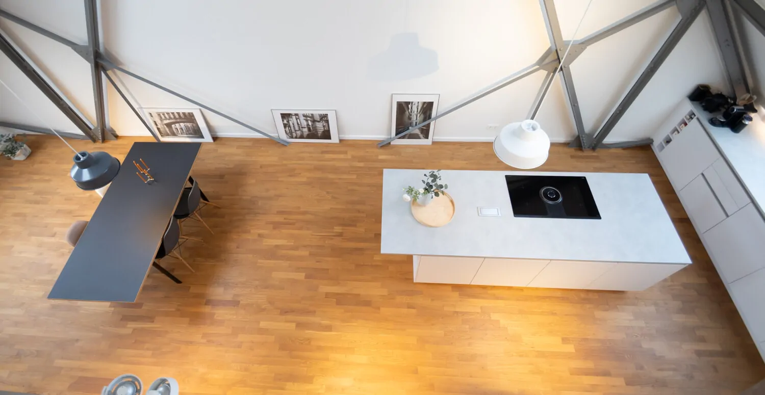 Blick von der Galerie