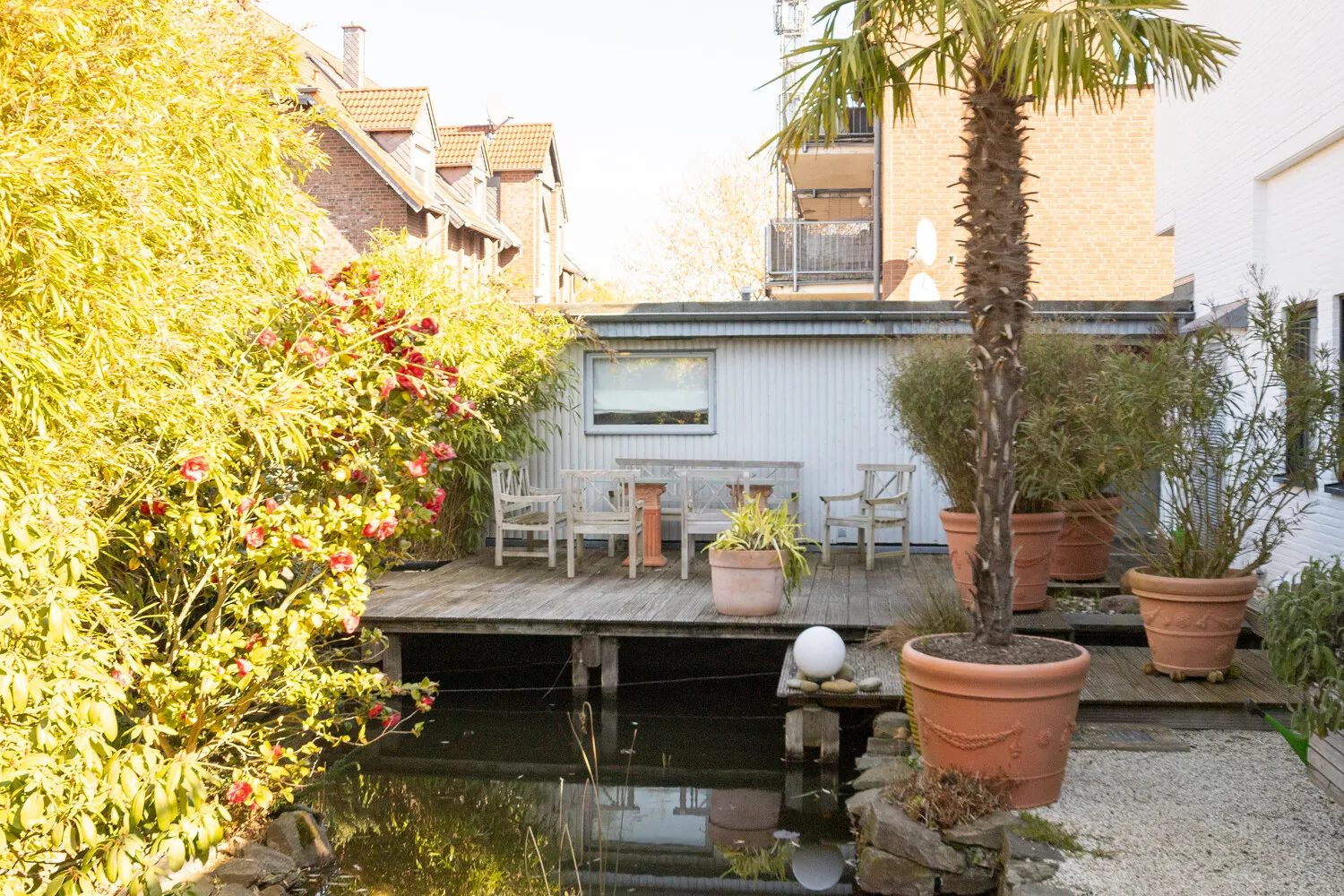 Terrasse/Teich