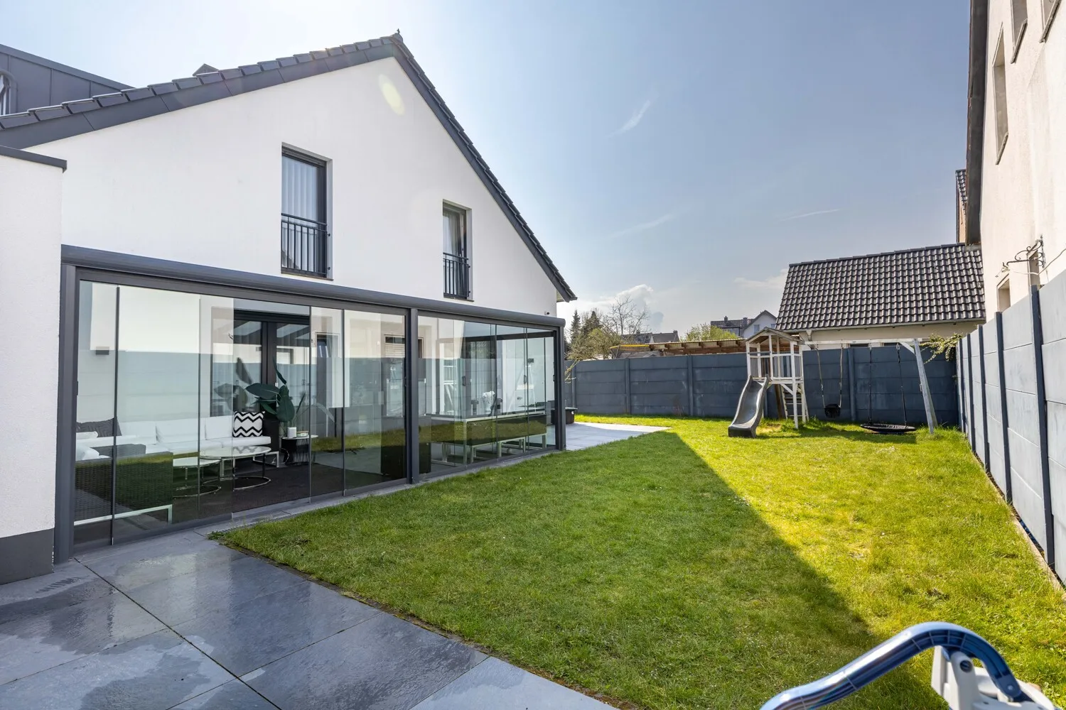 Garten und Wintergarten