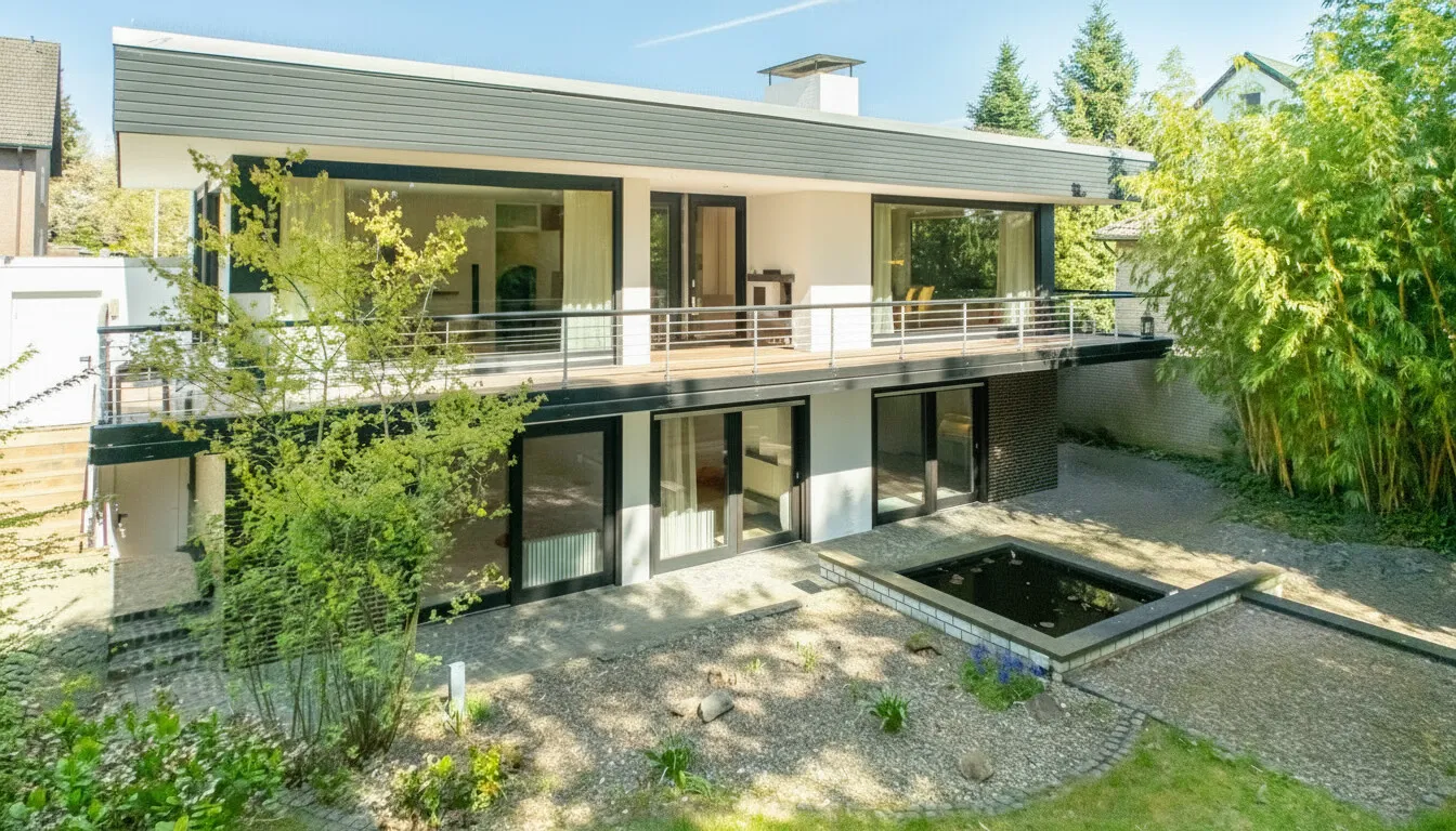 Hausansicht hinten