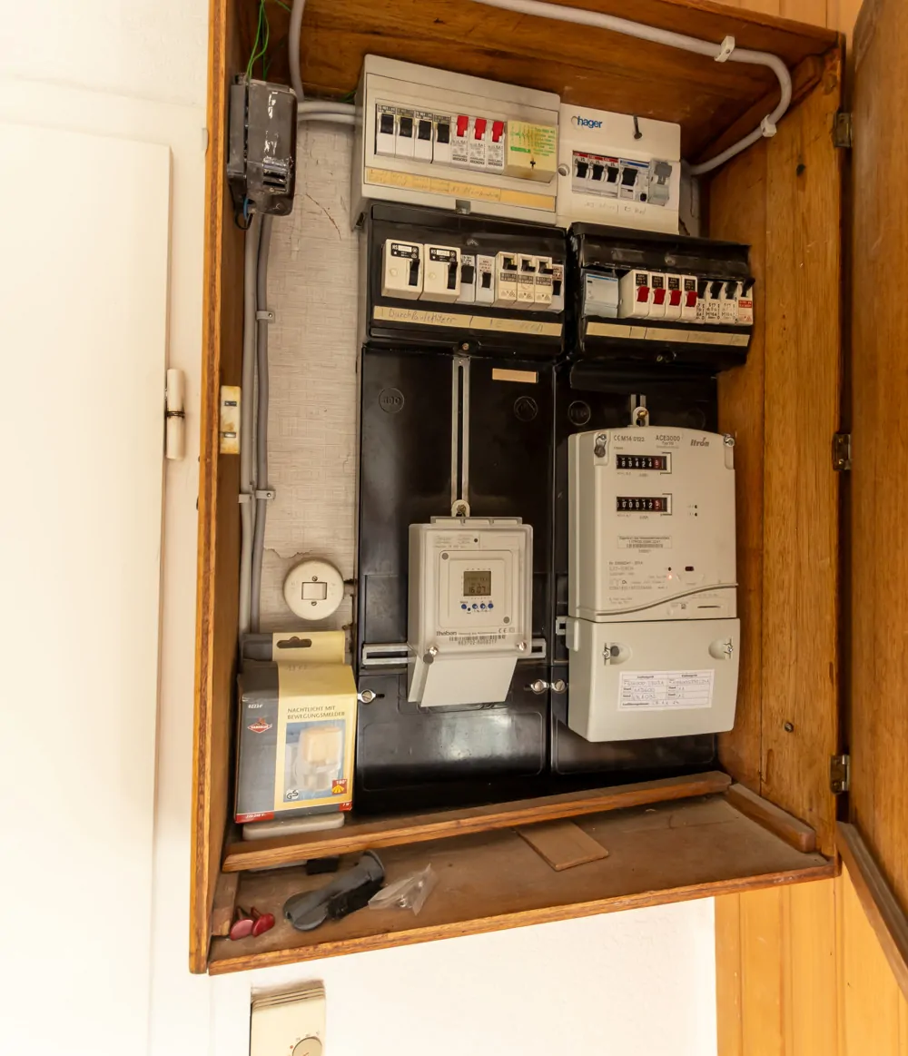 Detail Elektroverteilung