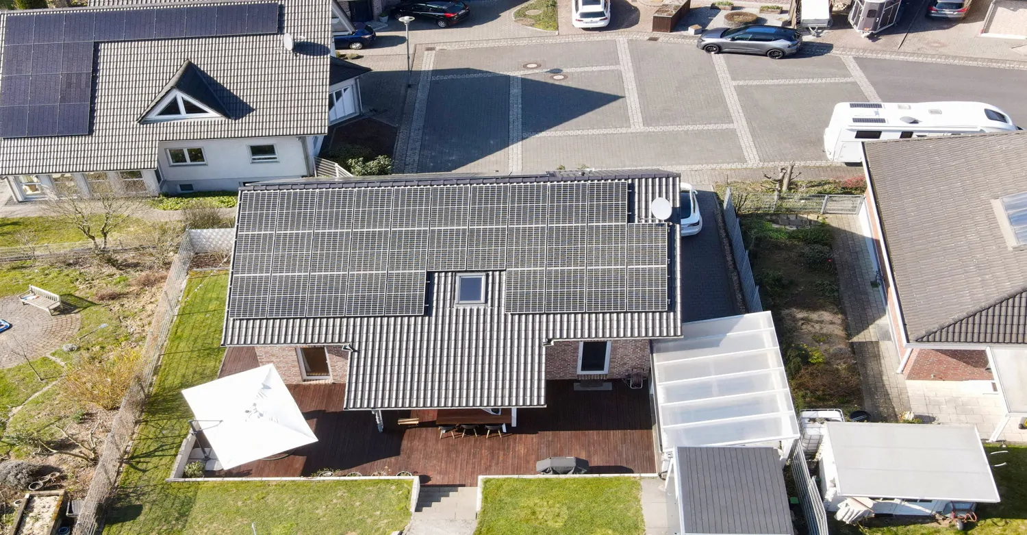 Luftbild Rückansicht