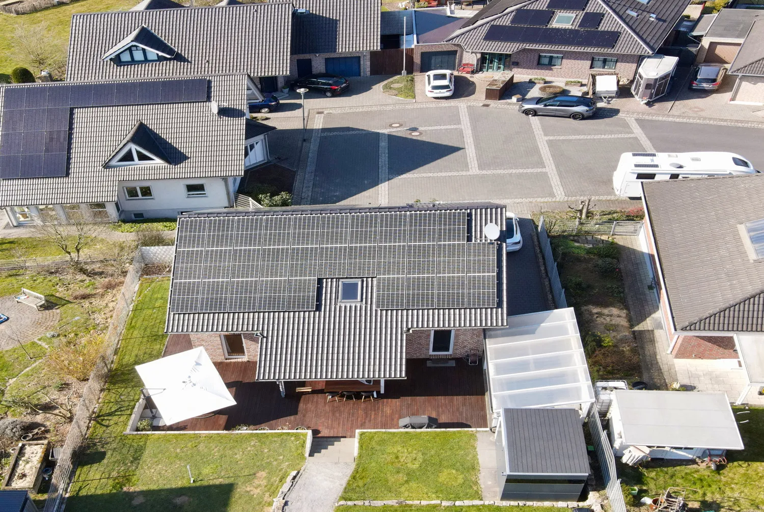 Luftbild Rückansicht