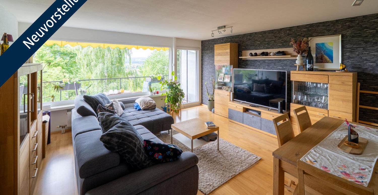 Modernisierte, großzügige 4-Zimmer-Wohnung in VS-Marbach - mit Charme und Panoramablick vom Balkon