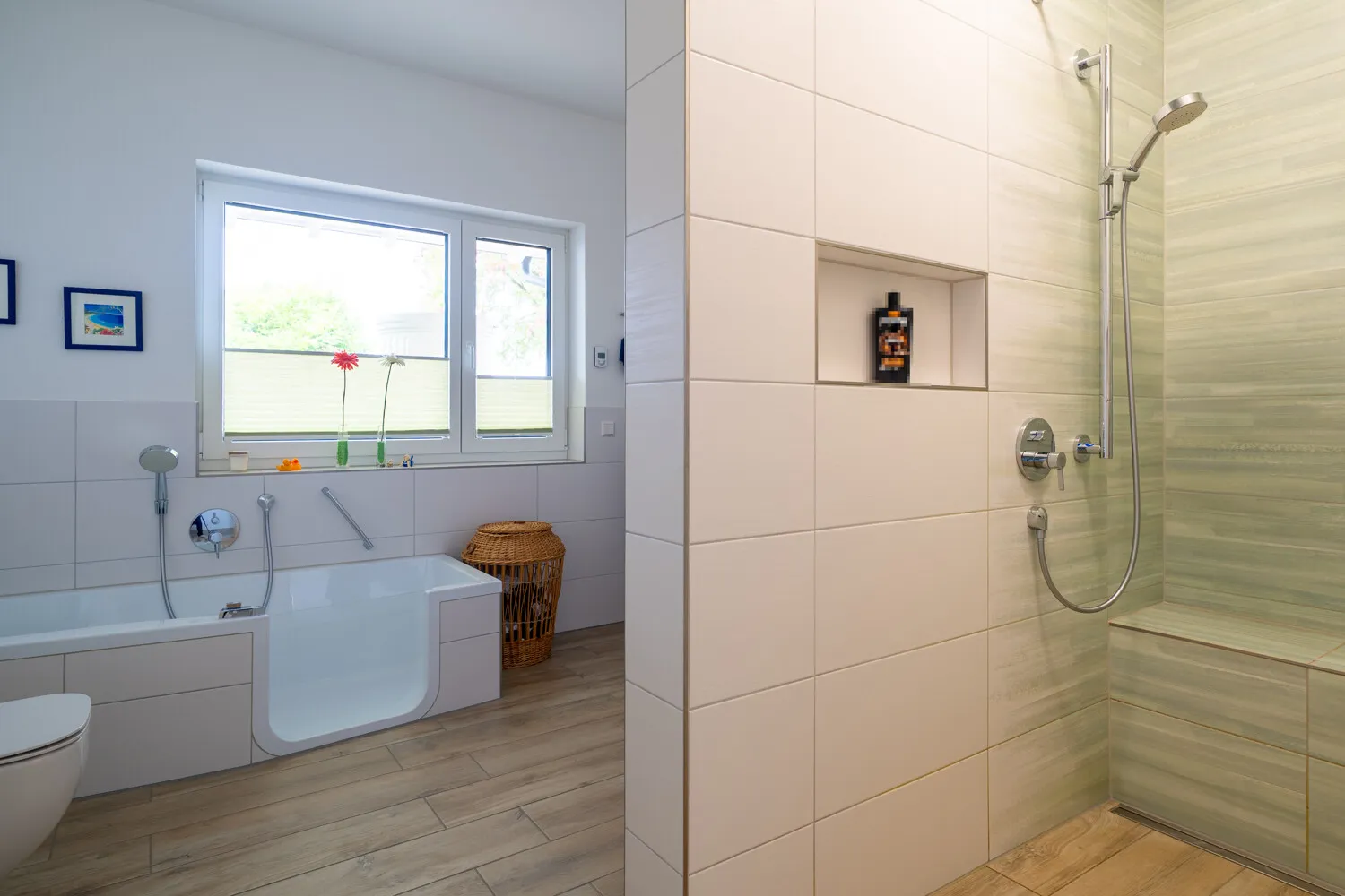 barrierefreie Dusche