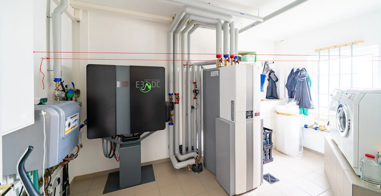 Heizungs- und Waschraum