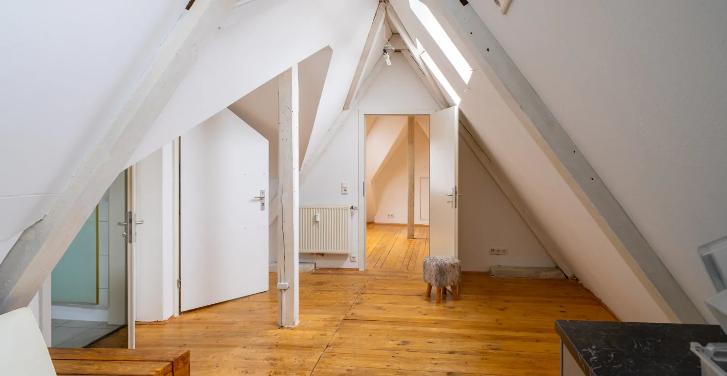 Wohnküche Dachgeschoss