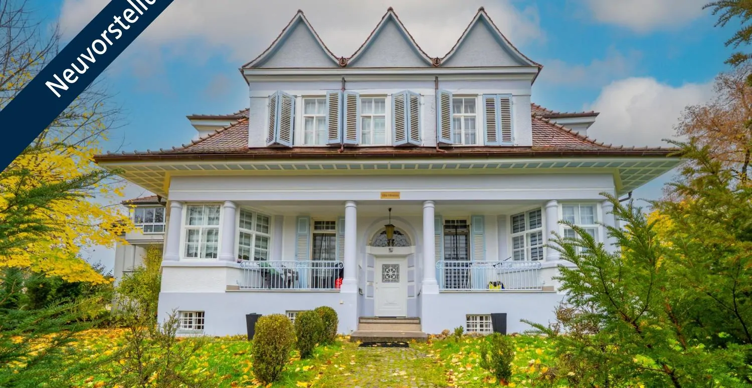 Stilvolle Jugendstil-Villa in Bad Dürrheim – zentrumsnah, ideal für Wohnen, Praxis oder Büro