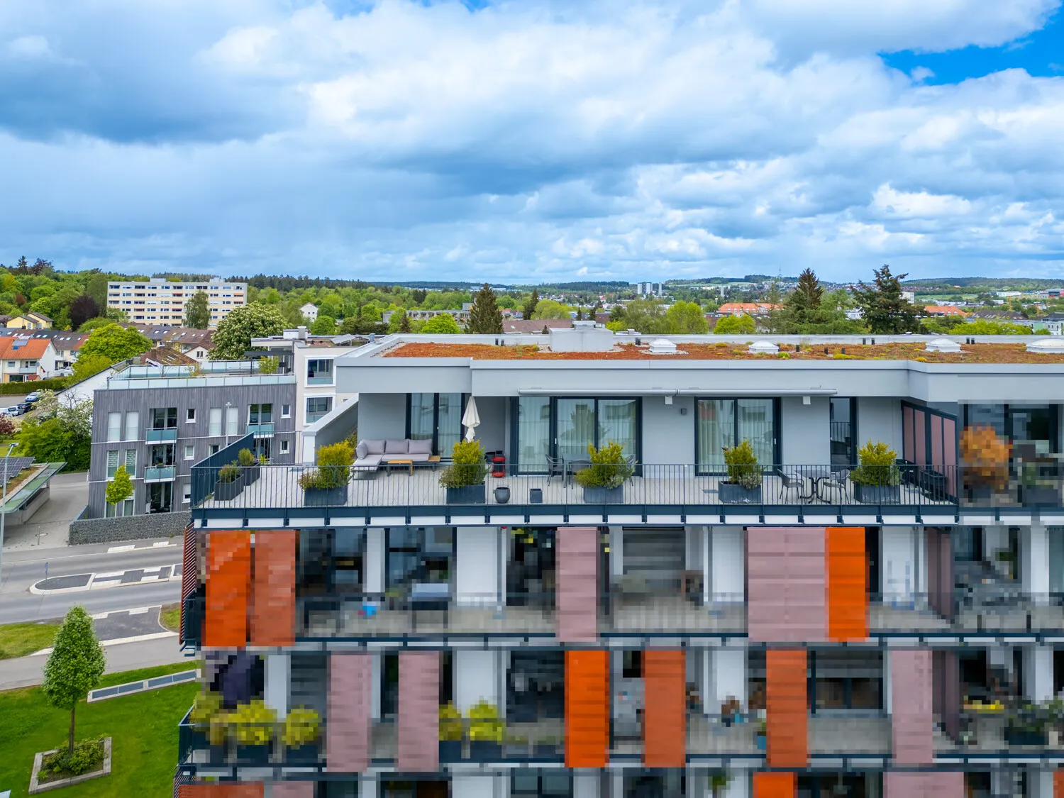Penthouse mit großer Dachterrasse