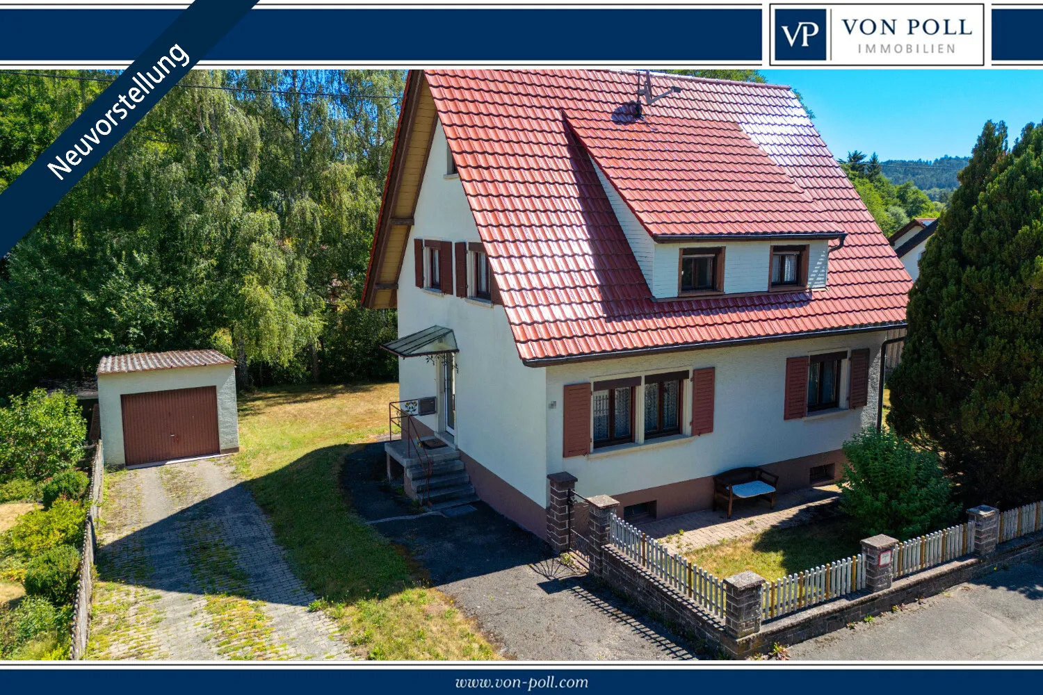 Einfamilienhaus in Niedereschach-Kappel | 1.172 m² Grundstück | ca. 120 m² WF | Gestaltungspotenzial