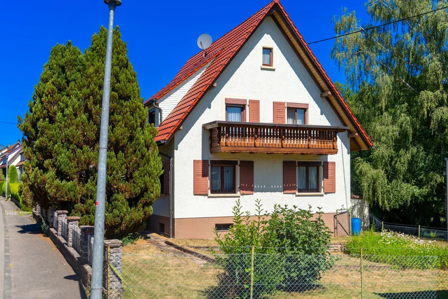 Außenansicht Balkonseite