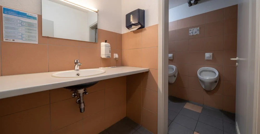 Sanitäreinrichtungen Untergeschoss