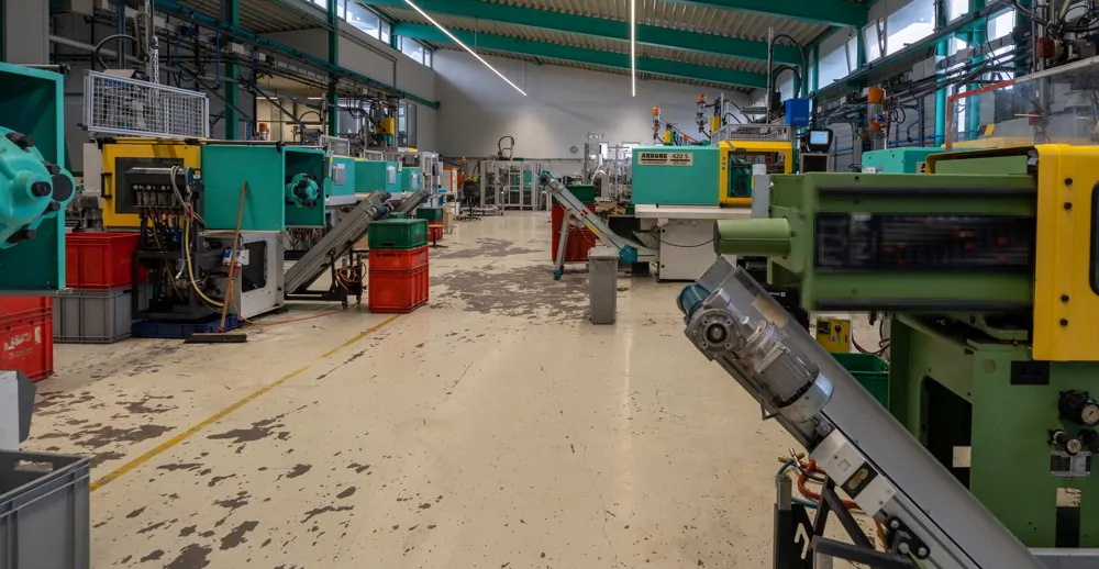 Produktionshalle, Maschinenraum