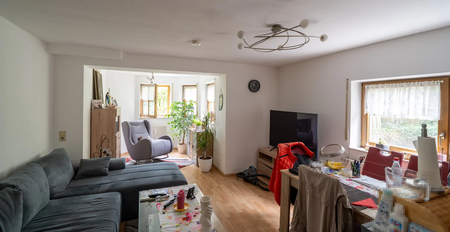 UG Einliegerwohnung - Wohn- und Essbereich