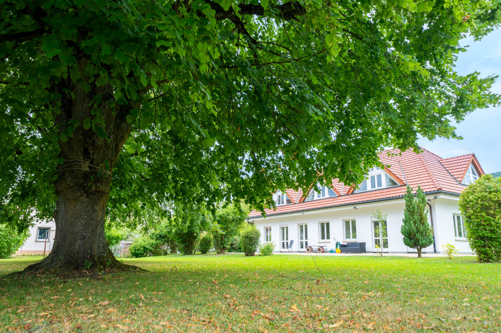 Idyllischer Garten