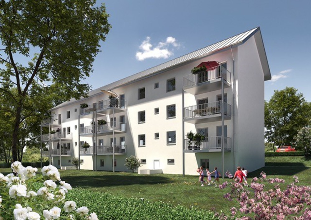 Hausansicht von hinten rechts