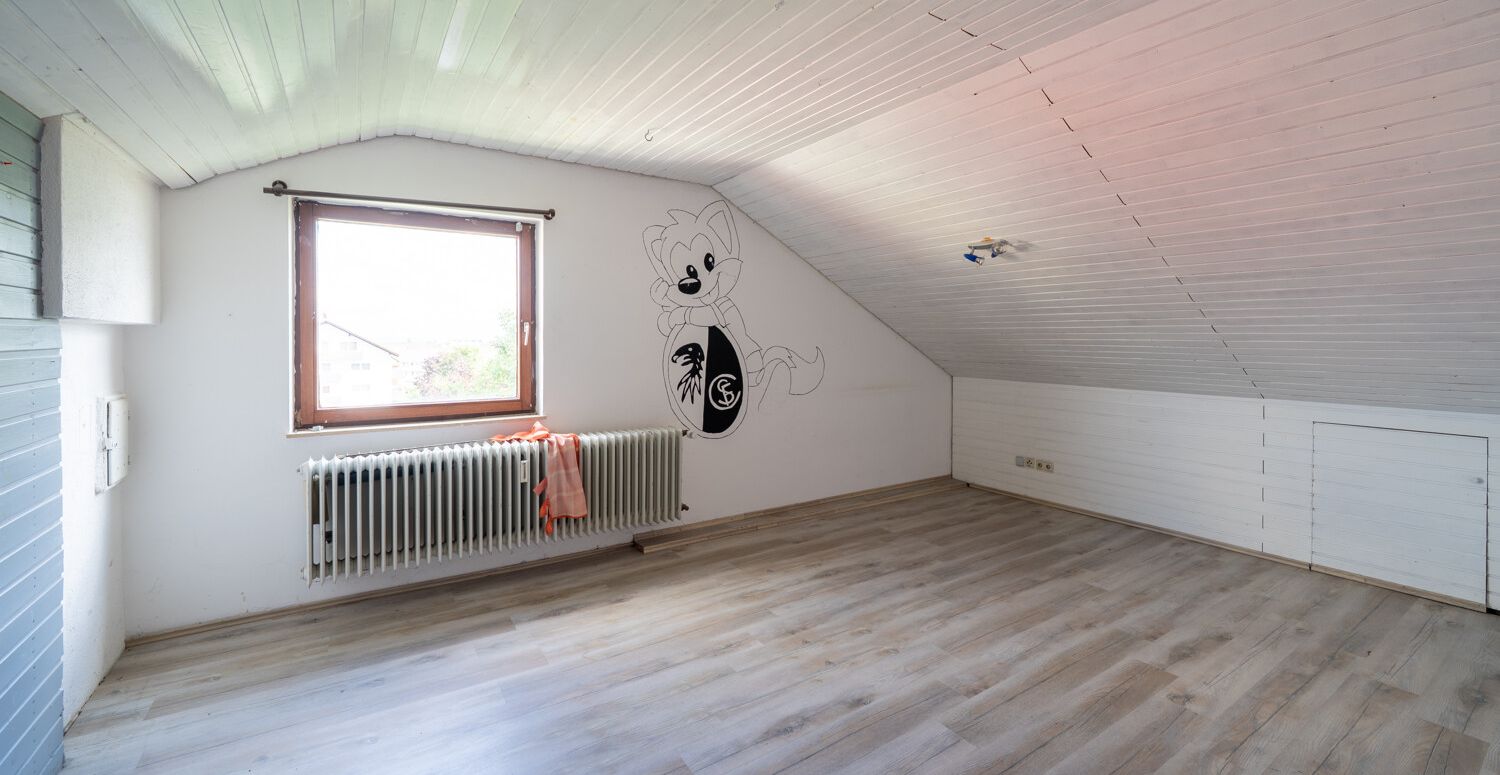 ausgebautes Dachgeschoss