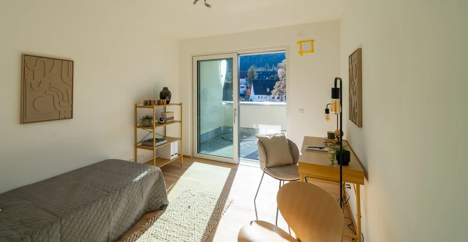 Musterwhg. Penthouse - Kinderzimmer oder Büro