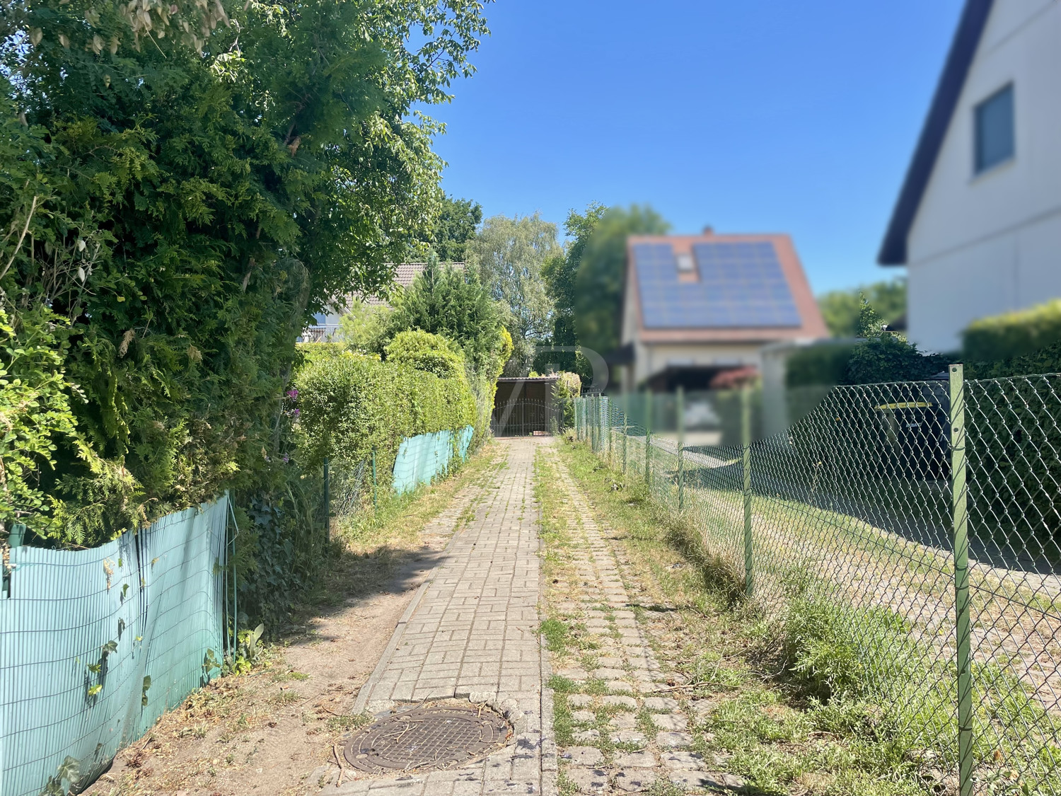 Zugang zum Grundstück