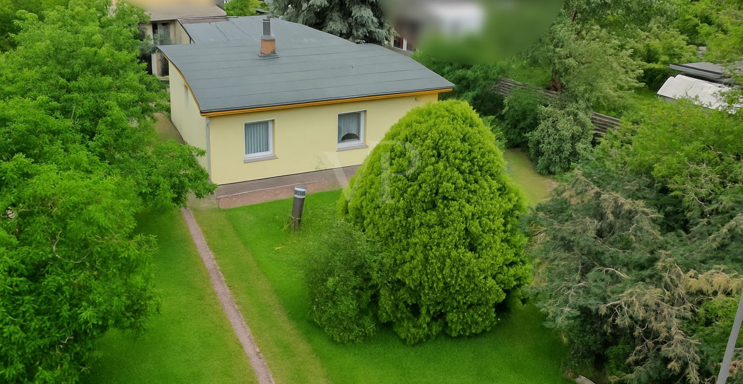 Hausansicht Drohnenansicht
