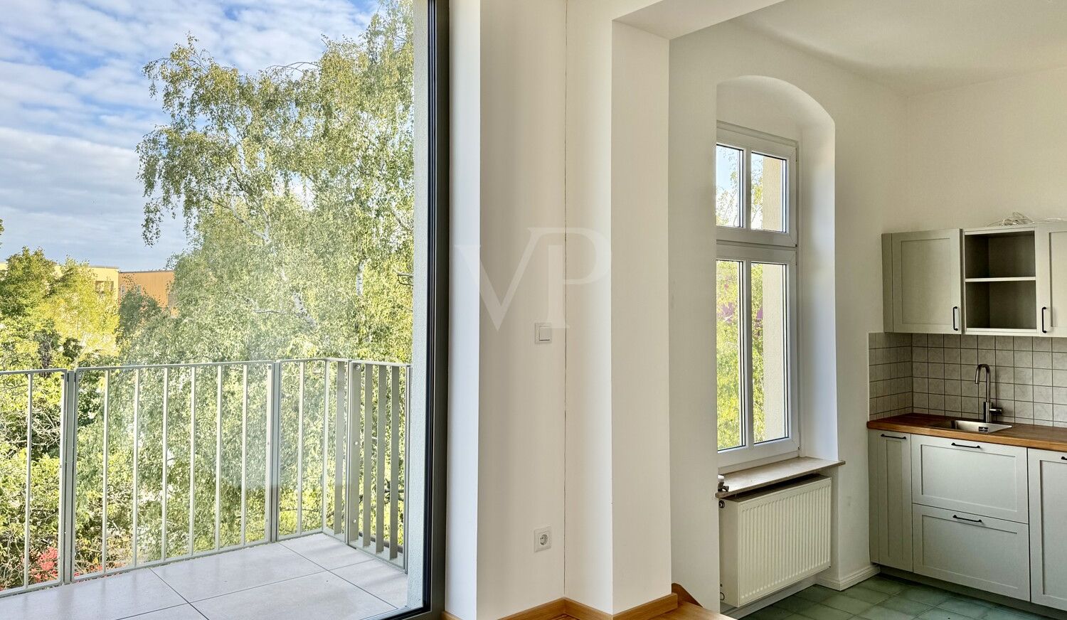 Verschmelzung Neubau in Altbau