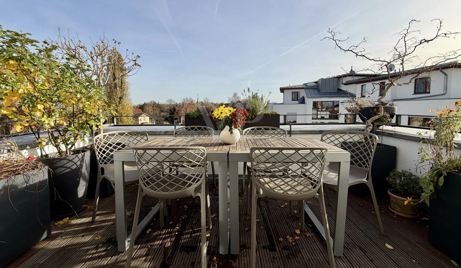 Terrasse Ostausrichtung