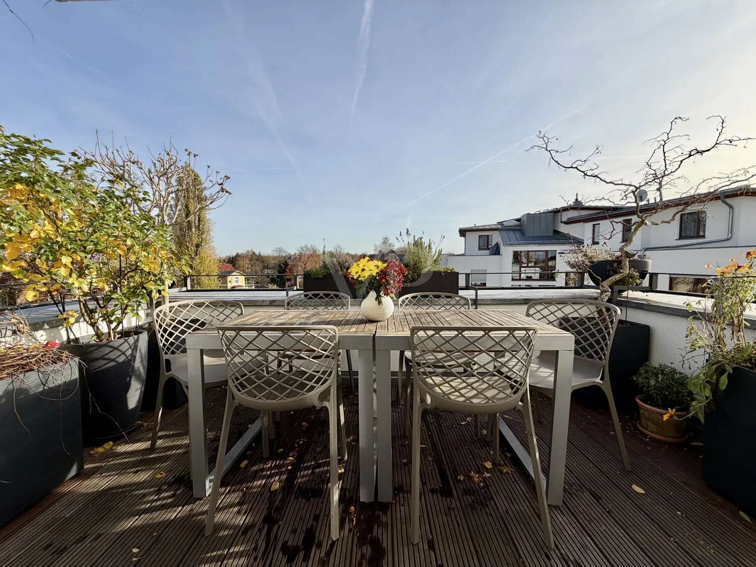 Terrasse Ostausrichtung