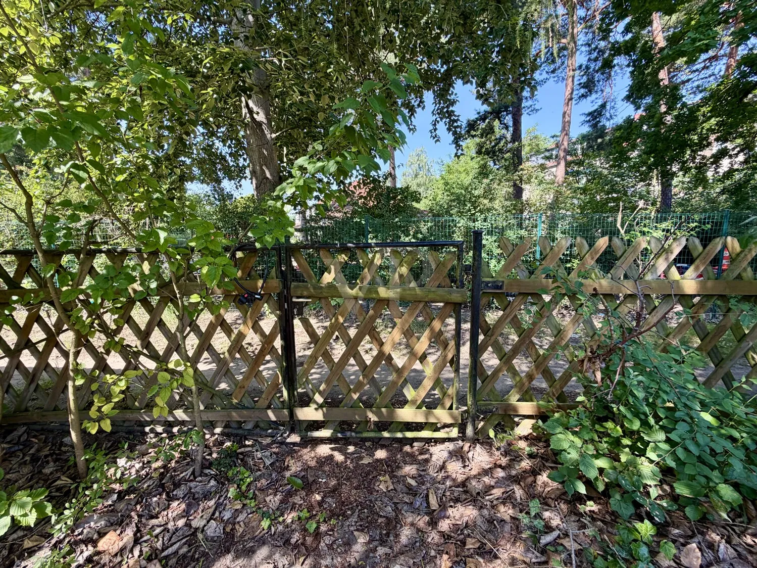 Gartenausgang hinten