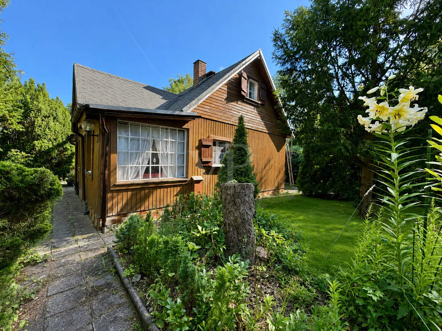 Rückansicht Sommerhaus