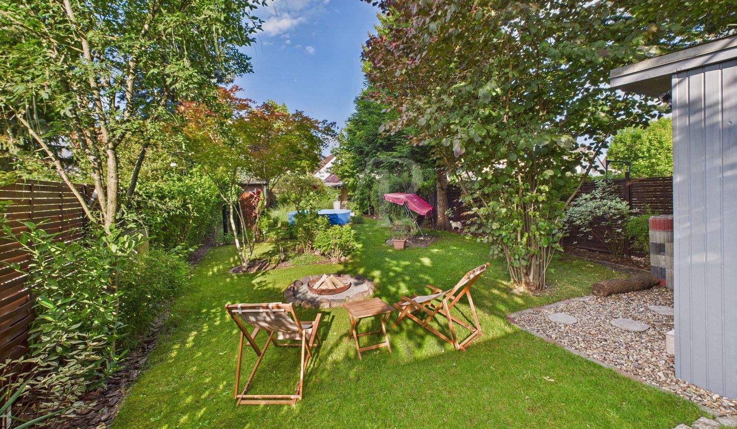 Blick in den Garten