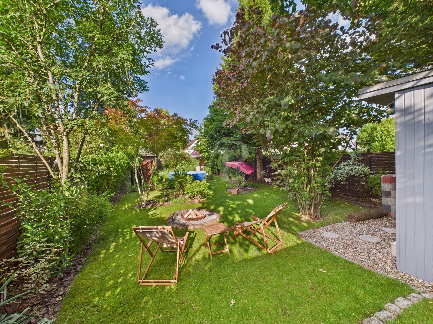 Blick in den Garten