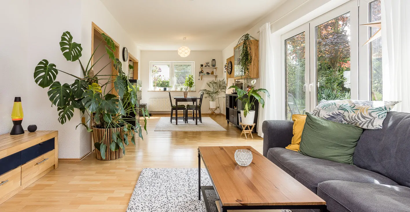 Einliegerwohnung Wohnzimmer